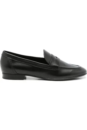 Studio Chofakian Almond toe leather loafers