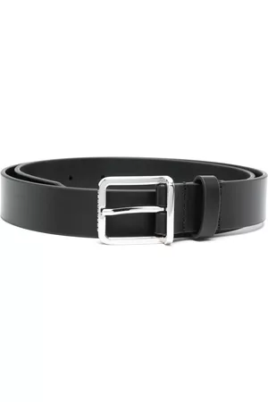 Dsquared2 Engraved-logo buckle belt - Black