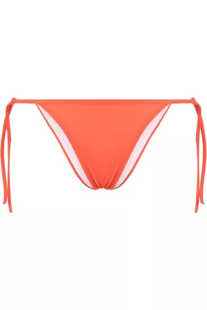 Dsquared2 Women Bikini Bottoms - Logo-print bikini bottoms - Orange