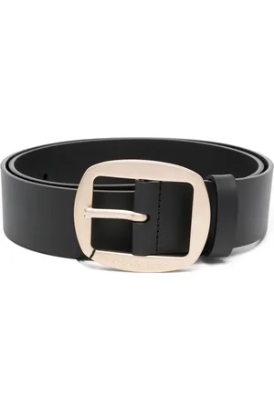 Dolce & Gabbana Logo-engraved-buckle leather belt