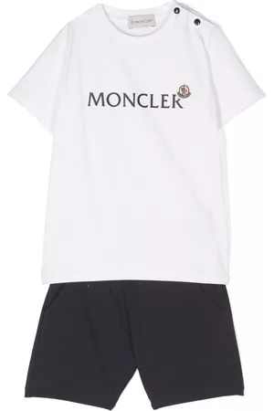 Moncler Logo-print tracksuit set - White