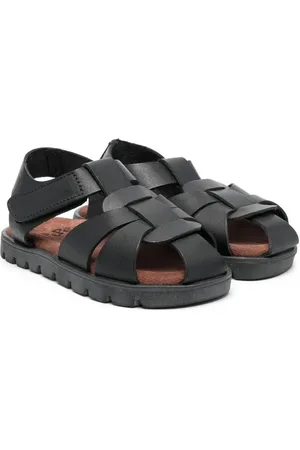 PèPè Closed-toe vegetal leather sandals