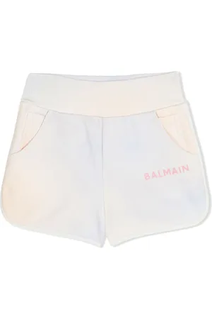 Balmain Tie-dye cotton shorts
