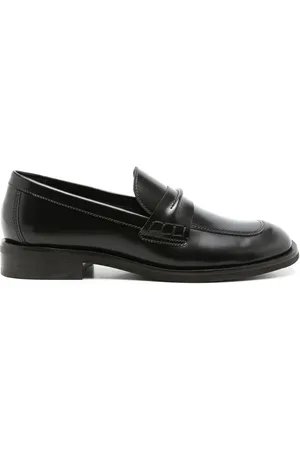 Sarah Chofakian Eliza leather loafers