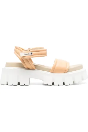 Premiata Leather touch-strap platform sandals