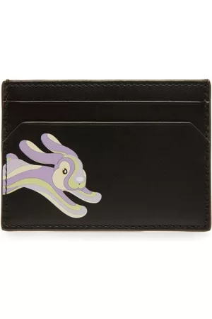 Bally Men Wallets - Animal-print cardholder - Black