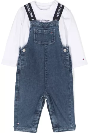 Tommy Hilfiger Two-piece dungarees set - White