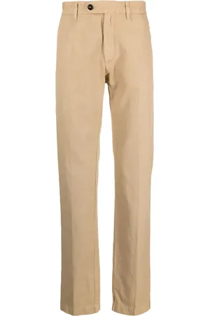 MASSIMO ALBA Straight-leg chino trousers