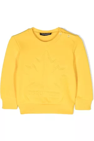 Dsquared2 Raised logo sweatshirt - Yellow