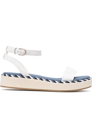 Tommy Hilfiger Embroidered-logo platform sandals