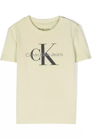 Calvin Klein Logo-print short-sleeve T-shirt - Green