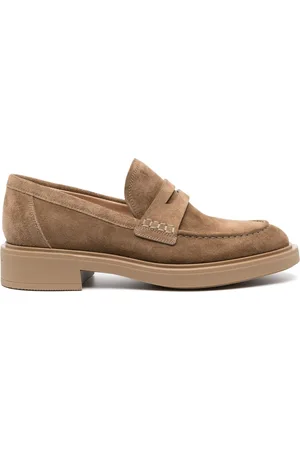 Gianvito Rossi Harris suede loafers