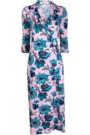 Diane von Furstenberg Floral-print silk dress