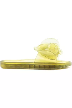Y / PROJECT Women Sandals - X Melissa floral slides - Green