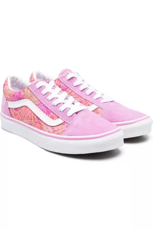 Vans Old Skool floral-print sneakers - Pink
