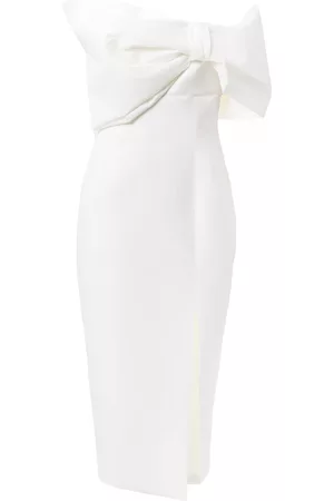 RACHEL GILBERT Women Casual Dresses - Oversized-bow dress - White
