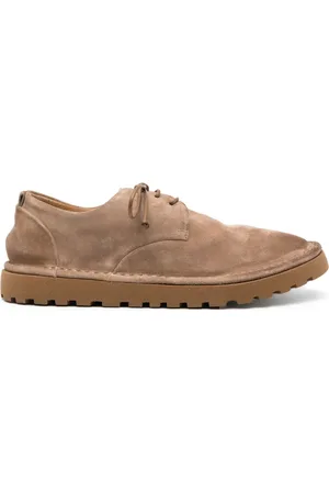 MARSÈLL Sancrispa Alta Pomice suede derby shoes