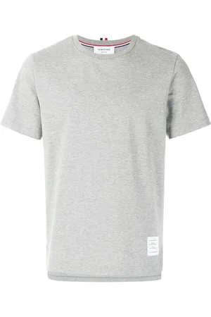 Thom Browne Side Slit Relaxed Short-Sleeve Tee