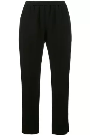 Stella McCartney Women Pants - Tamara cropped trousers - Black