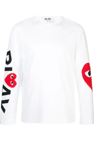 Comme des Garçons Almond-eye long-sleeved T-shirt