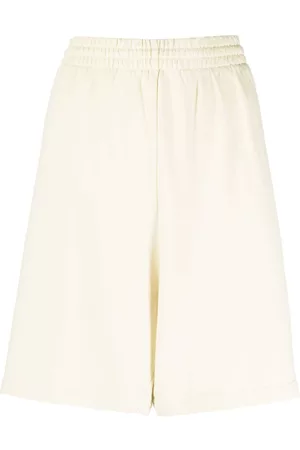 Balenciaga BB Paris Icon fleece shorts - Neutrals