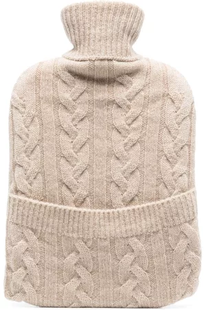 Johnstons Of Elgin Women Sports Equipment - Cashmere hot water bottle - Neutrals