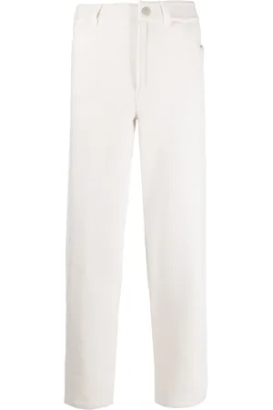 Barrie High-rise straight-leg trousers