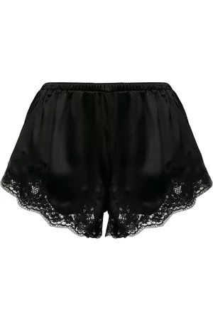 Dolce & Gabbana Women Pajamas - Lace trim shorts - Black