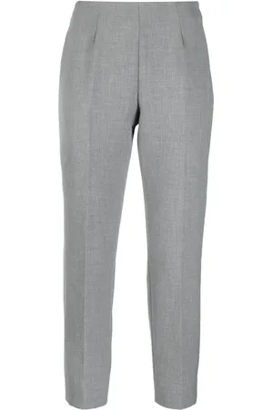 PESERICO SIGN Slim-fit cropped trousers