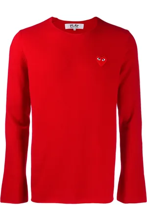Comme des Garçons Appliqu?? heart sweater