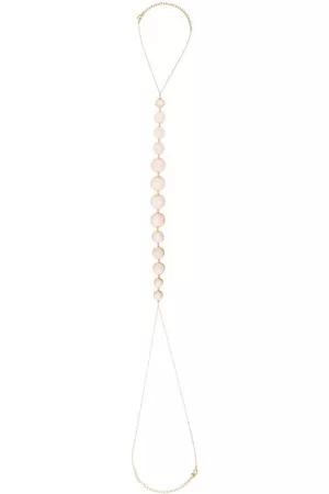 Cult Gaia Women Body Jewelry - Bijan gemstone body chain - Gold