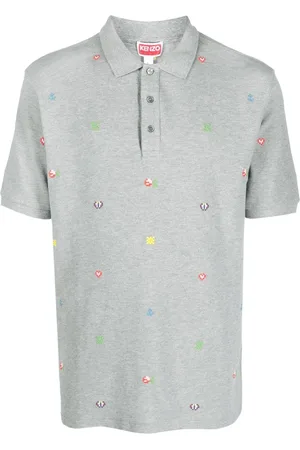 Kenzo Pixel slim fit polo shirt