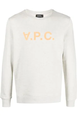 A.P.C. Logo-print crew-neck sweatshirt