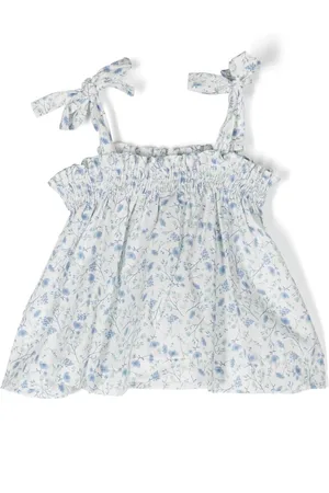 TEDDY & MINOU Floral-print cotton bloomers
