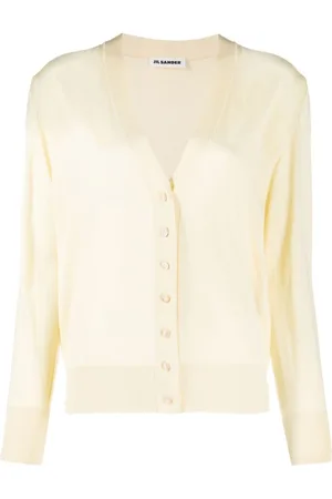 Jil Sander Fine-knit V-neck cardigan