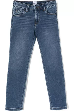 HUGO BOSS Slim-cut leg denim jeans - Blue