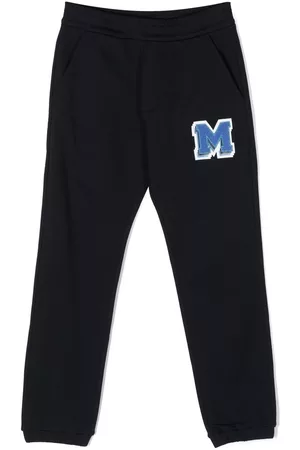 Moncler Logo-patch track pants - Blue