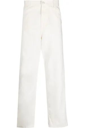 Carhartt Logo-patch straight-leg trousers