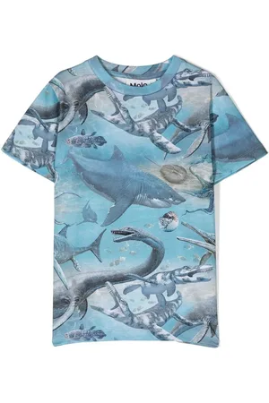 Molo Graphic-print cotton t-shirt