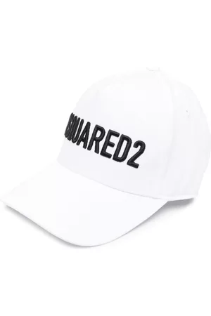 Dsquared2 Embroidered-logo baseball cap - White