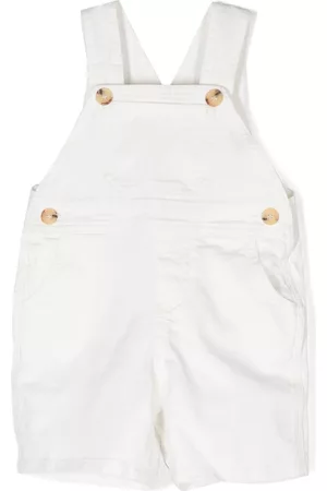 BONPOINT Straight-leg dungarees - White