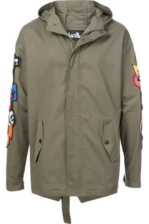 HACULLA Hacmania patch hooded coat