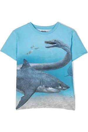Molo Sea life all-over-printed t-shirt