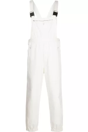 UNDERCOVER Men Jumpsuits - Quick-release fastening jumpsuit - White