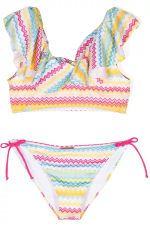 Missoni Graphic-print bikini set - Yellow