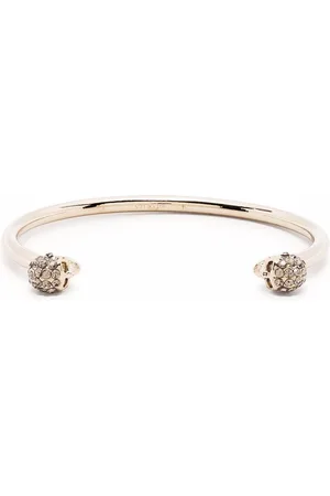 Alexander McQueen Twin skull bracelet