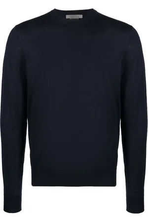 corneliani Fine-knit long-sleeve jumper