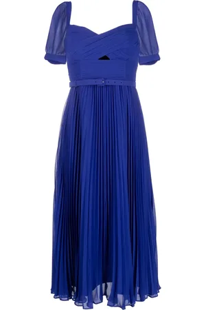 Self-Portrait Sweetheart-neck dress