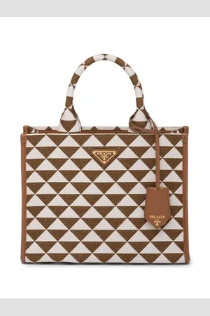Prada Small Symbole jacquard tote bag