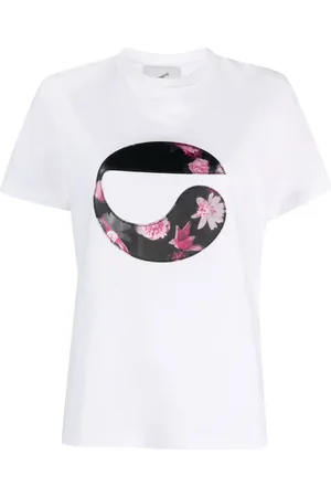 COPERNI Floral logo-patch T-shirt